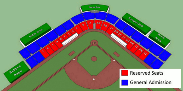 Bear Bryant Stadium Seating Chart
